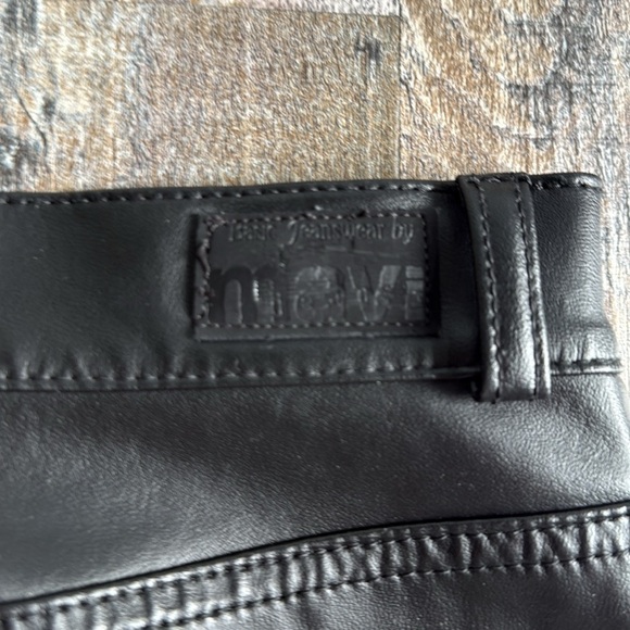 Mavi | Flare Low Rise Pleather Pants - Picture 8 of 8